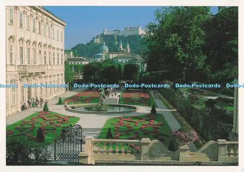 D274807 Salzburg Mirabellgarten Schneider Kartes