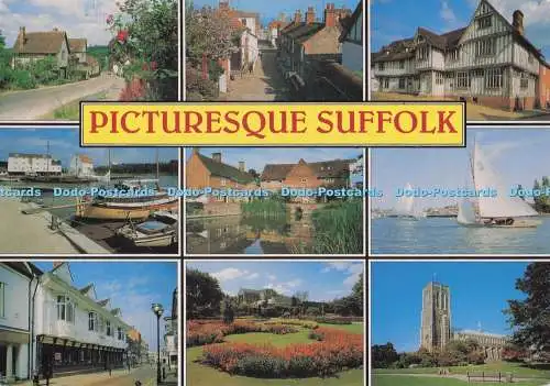 D274812 Malerisches Suffolk Kersey Woodbridge Ipswich Lavenham J Salmon Ltd kam