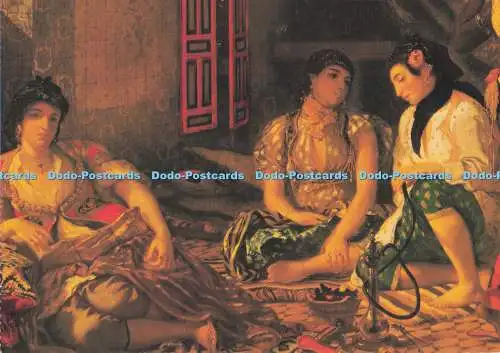 D274836 Musee National du Louvre Paris Frauen von Algier Detail 1834 The Oriental