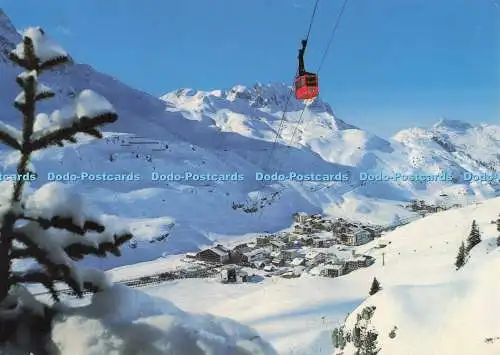 D274857 Zurs am Arlberg mit Madloch und Omeshorn Vorarlberg Osterreich Lukas