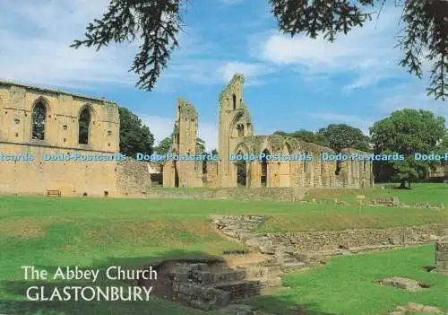 D274975 Glastonbury The Abbey Church J Salmon Ltd Cameracolour