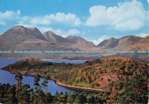 D274989 Loch Torridon and Ben Alligin Valentine and Sons Ltd Scots Bildserie