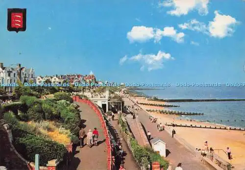 D274997 Clacton on Sea Marine Parade East Super Card von Coastal Colour Ltd