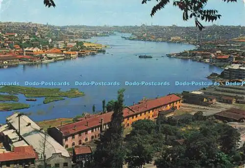D275014 Istanbul Ein Blick auf das goldene Horn von Pierre Loti Keskin Farbe