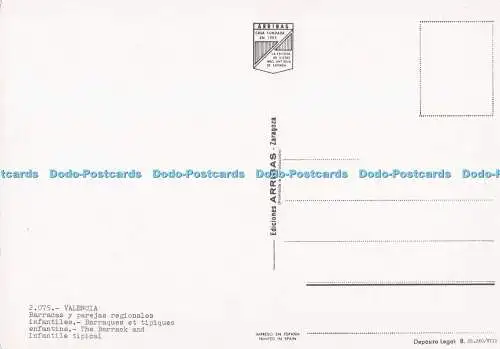 D275055 Valencia Die Kaserne und Infantile Tipical Arribas