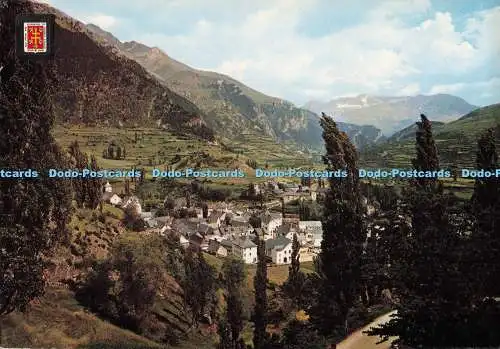 D275111 Pirineo Aragones Huesca Sallent de Gallego Teilansicht Penas de Hoz rea