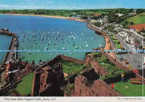 D275113 Trikot C I Ansicht von Mont Orgueil Castle John Hinde Ltd E Nagele