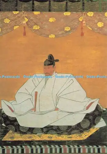 D275246 Porträt von Toyota Hideyoshi datiert 1600 hängende Schriftrolle anonym königlich