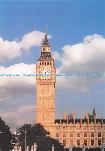 D275457 Palace of Westminster Der Uhrturm an der nördlichen Extremität