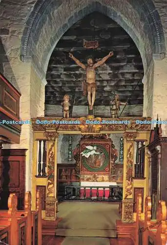 D275471 Norwegen Voss Kirche Gotische Steinkirche um 1270 Normann