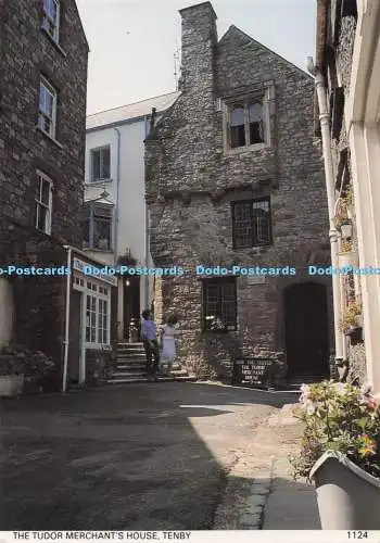 D275477 Tenby The Tudor Merchant House Pembrokeshire Eye Postkarten