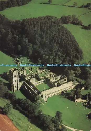 D275478 Yorkshire Fountains Abbey Luftansicht von North West George Pulman and Son