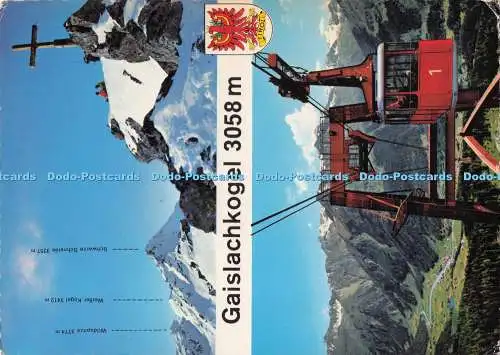 D275495 Tirol Gaislachkogel 3058m Sölden 1377m Ch Fiegl Multi View