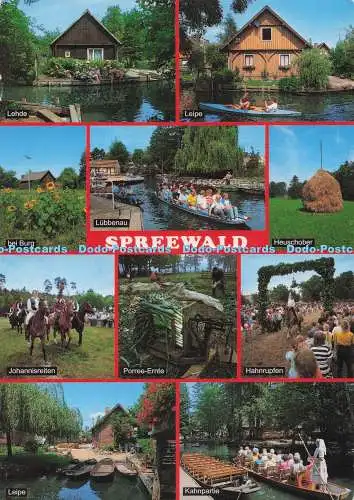 D275507 Spreewald Bei Burg Heuschober Lubbenau Porree Emte Johannistreiten Schon