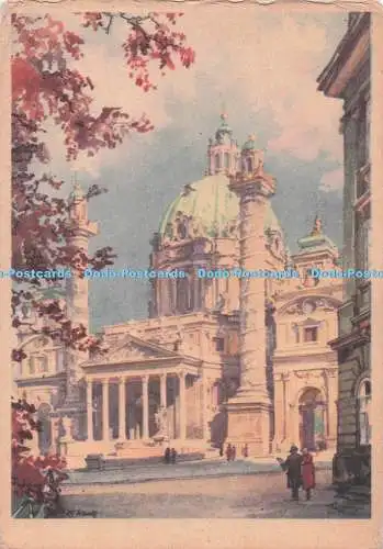 D275633 Wien Karlskirche Cyliax Nr 9 Nach einem von Karl Schwetz