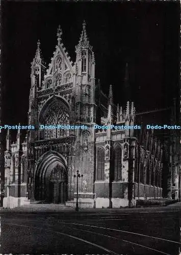D275700 Brüssel Illumination The Sablon Church Ern Thill Nels No 238