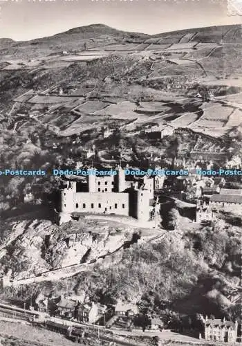 D275706 Harlech Castle North Wales Carters Castle Gift Shops Aerofilms Ltd RP