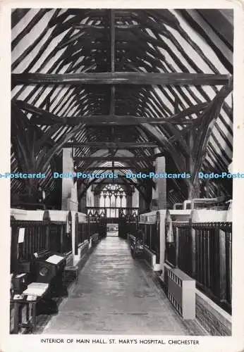 D275720 Chichester St Mary Hospital Innenraum der Haupthalle RP
