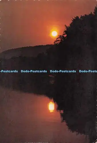 D275731 Sonnenaufgang auf dem malerischen St Croix River, einer der Nation Designated Wild R