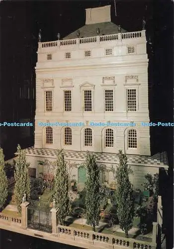D275822 Queen Mary Puppenhaus The Garden Front Pitkin Pictorials Ltd