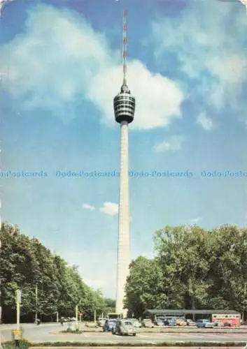 D275940 Fernsehturm Stuttgart Europas Kuhnstes Bauwerk Ria Gerhards 1963