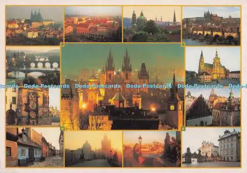 D276129 Praha Stare Mesto Karluv Most Mala Strana a Prazsky Hrad Kincl and Haune