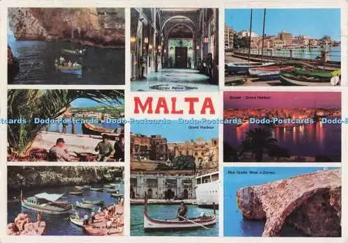 D276291 Malta Grand Harbour Blue Grotto Sunset Alfred Galea Zammit and Co Max Pr