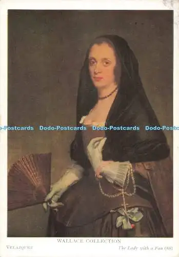 D276327 The Lady with a Fan Wallace Collection Waterlow and Sons Limited Velazqu