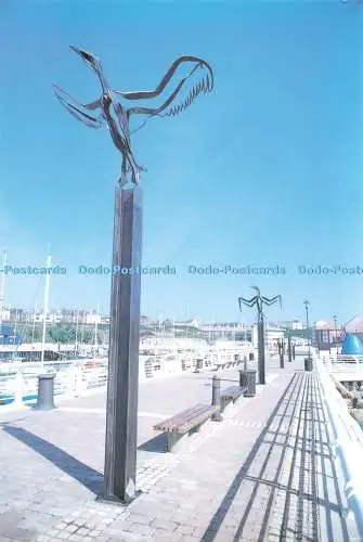 D276332 Sunderland St Peter Riverside verzinkter Stahl beim Flug Craig Knowl