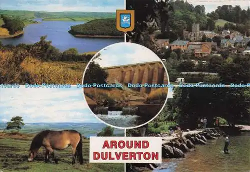 D276352 Around Dulverton Tarr Steps The Dam Exmoor Pont Fisa I G Multi View 1996