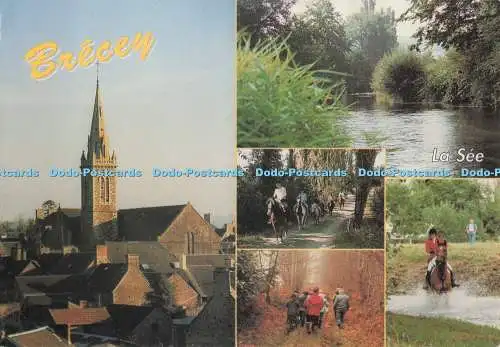 D276353 Brecey Un Canton Traverse par la See petit Fleuve Cotier Riche en Truite