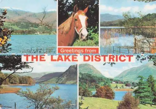 D276355 Grüße aus dem Lake District Coniston Rydal Water Grasmere Bamforth