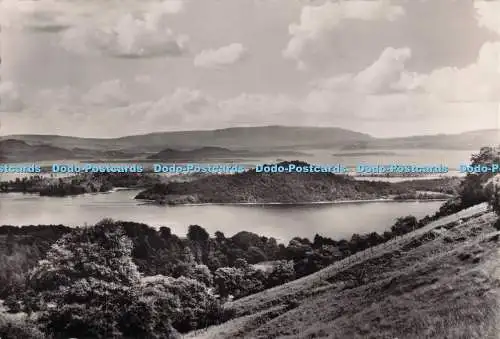 D276434 Loch Lomond The Islands from Camstraddan Hill Valentine RP