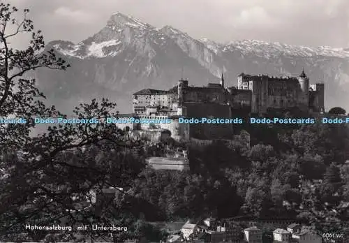D276443 Hohensalzburg mit Untersberg L und H RP