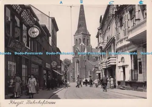 D276453 Rheydt Bahnhofstrasse Josef Steegers 1952