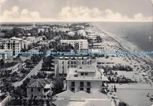 D276468 Lido di Jesolo Alberghi e Spiaggia Marton Stab Grafico Cesare Capello 19