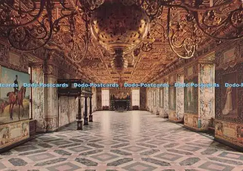D276551 Frederiksborg Dänemark Riddersalen Der Große Saal Det Nationalhistoriske