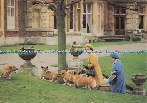 D276565 Sandringham Her Majesty The Queen and Her Majesty Queen Elizabeth The Qu