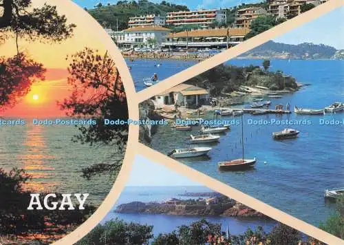 D276569 Agay Lumiere et Beaute de la Cote D Azur Bandol S I R A Chrome 1994