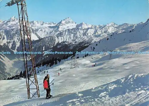 D276615 Gaschurn Im Montafon Österreich Versettla Lift Gegen Vallula Risch Lau