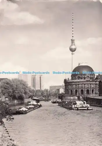 D278811 Berlin Bode Museum und UKW und Fernsehturm VEB