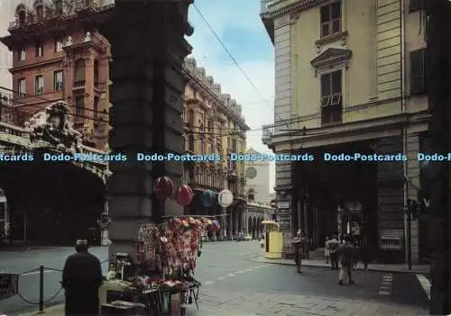 D285948 Genova Particolare dei Portici di via XX Settembre F Lli Pagano Kodak Ek