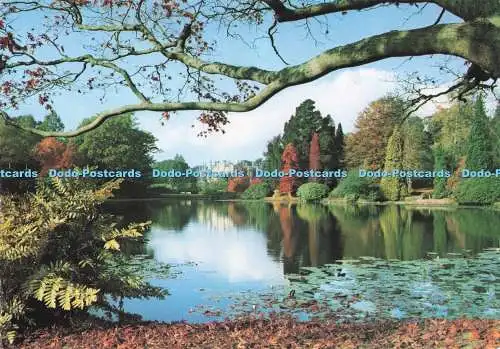 D285953 Sussex Sheffield Park Gardens The Upper Lake Curwen Press Ltd London Nat