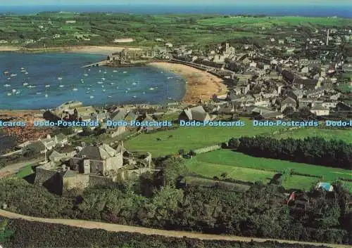 D276834 Isles of Scilly St Mary The Star Castle in prominenter Lage
