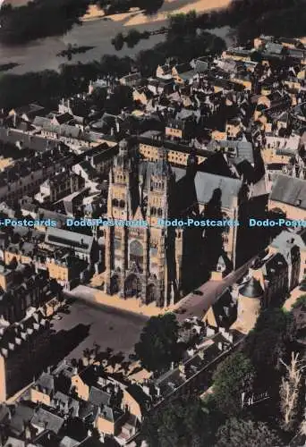 D279037 Touren Indre und Loire La Cathedrale Saint Gatien Valoire 1962