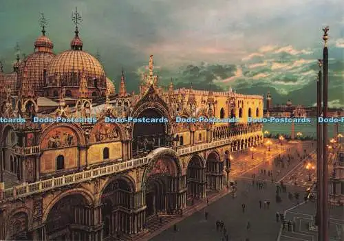 D285957 Venezia Markuskirche Morgenröte G F Zerella