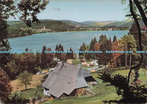 D276838 Titisee im Schwarzwald Seehausle mit Campingplatz Cramers