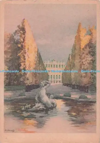 D279048 Wien Schloss Schönbrunn Karl Schwefz Postkarten Industrie