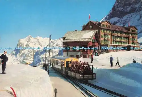 D281431 Kleine Scheidegg mit Wetterhorn A Kiener