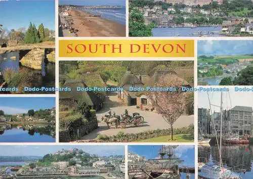 D281436 South Devon Postbridge Paignton Salcombe Dartmouth Torquay Kingsbridge J